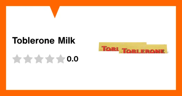 Image du produit Toblerone Milk