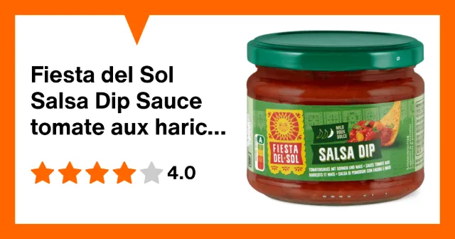 Image du produit Fiesta del Sol Salsa Dip Sauce tomate aux haricots et maïs