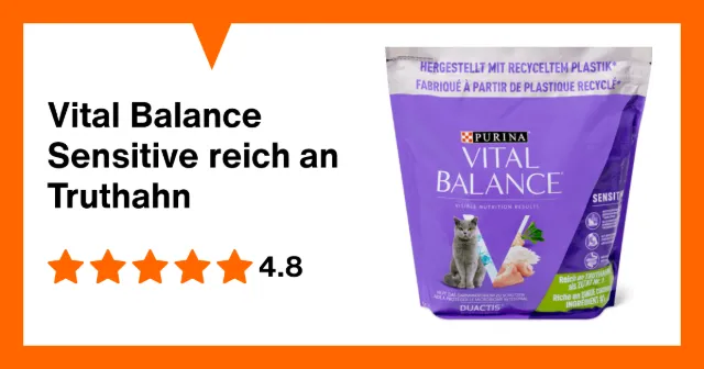 Produktbild zu Vital Balance Sensitive reich an Truthahn