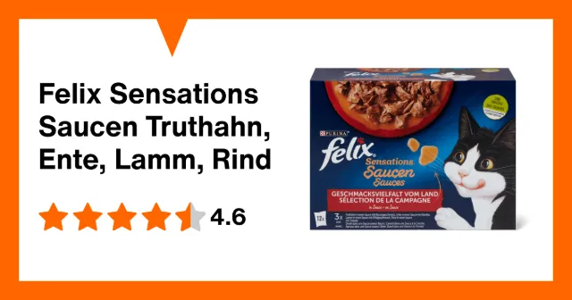 Immagine del prodotto Felix Sensations Saucen Truthahn, Ente, Lamm, Rind