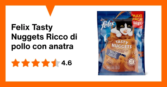 Image du produit Felix Tasty Nuggets Ricco di pollo con anatra