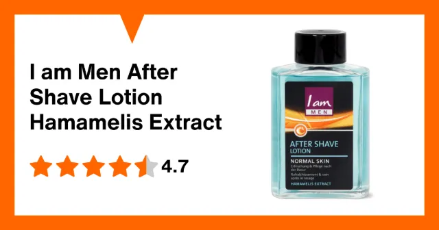 Image du produit I am Men After Shave Lotion Hamamelis Extract