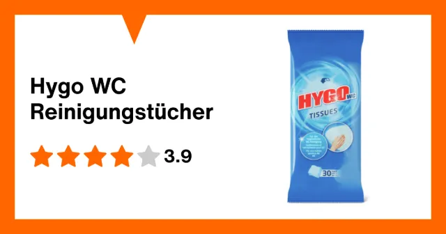Immagine del prodotto Hygo WC Reinigungstücher