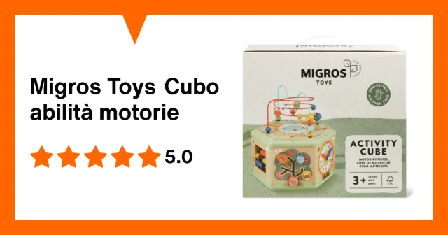 Produktbild zu Migros Toys Cubo abilità motorie