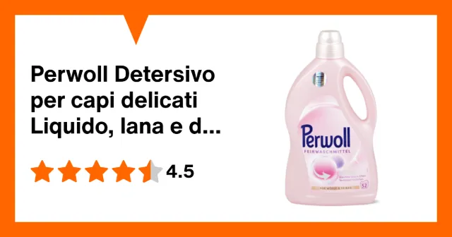 Immagine del prodotto Perwoll Detersivo per capi delicati Liquido, lana e delicati, 52 lavaggi