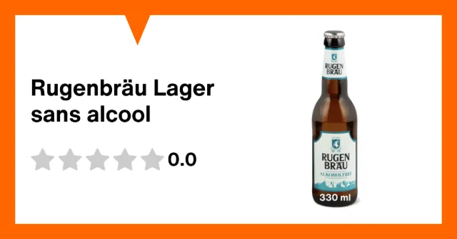 Immagine del prodotto Rugenbräu Lager sans alcool
