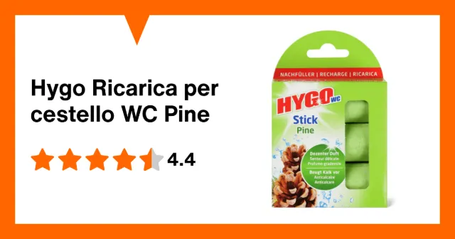 Produktbild zu Hygo Ricarica per cestello WC Pine