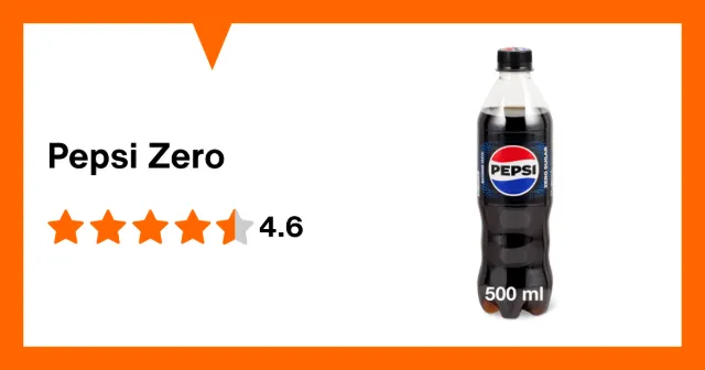Produktbild zu Pepsi Zero