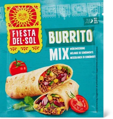 Image du produit Fiesta del Sol Condimenti Burrito Mix delicato