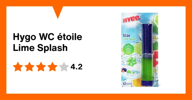 Produktbild zu Hygo WC étoile Lime Splash
