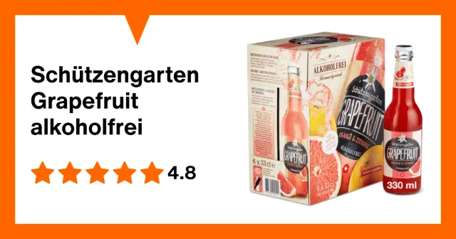Immagine del prodotto Schützengarten Grapefruit alkoholfrei