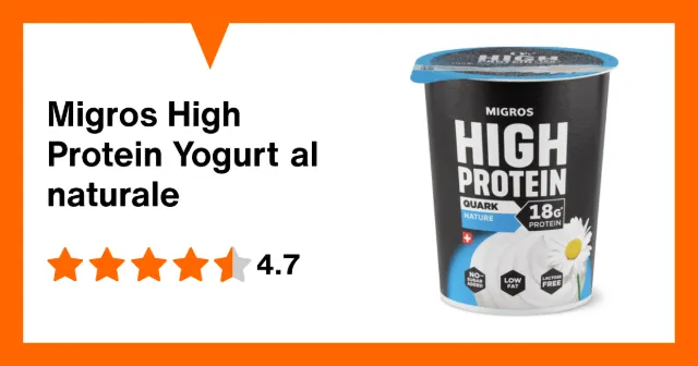 Immagine del prodotto Migros High Protein Yogurt al naturale