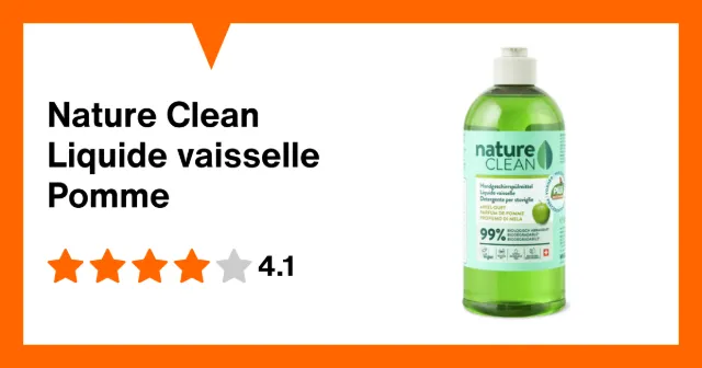 Image du produit Nature Clean Liquide vaisselle Pomme
