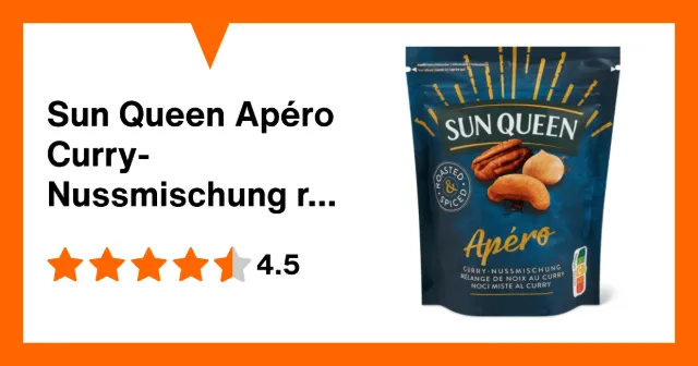 Immagine del prodotto Sun Queen Apéro Curry-Nussmischung roasted & spiced
