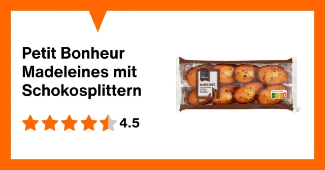 Immagine del prodotto Petit Bonheur Madeleines mit Schokosplittern