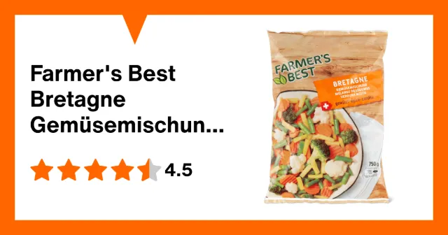 Image du produit Farmer's Best Mélange de légumes Bretagne épicé