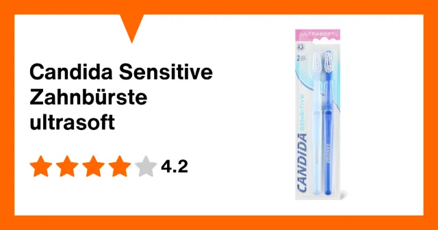 Produktbild zu Candida Sensitive Zahnbürste ultrasoft