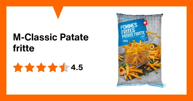 Produktbild zu M-Classic Patate fritte