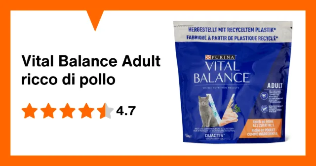Produktbild zu Vital Balance Adult ricco di pollo