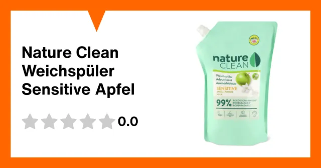 Immagine del prodotto Nature Clean Weichspüler Sensitive Apfel