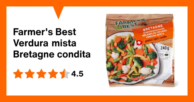 Image du produit Farmer's Best Verdura mista Bretagne condita