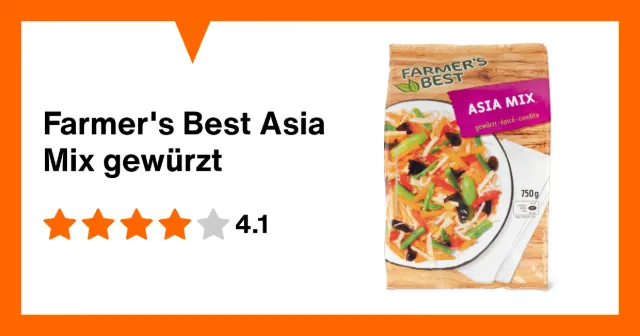Image du produit Farmer's Best Asia Mix gewürzt