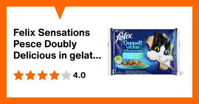 Immagine del prodotto Felix Sensations Pesce Doubly Delicious in gelatina
