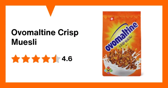 Image du produit Ovomaltine Crisp Muesli