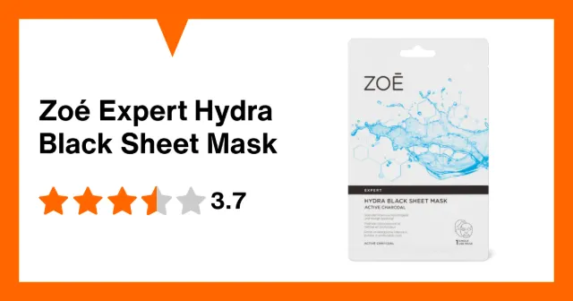 Image du produit Zoé Expert Hydra Black Sheet Mask