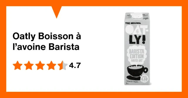 Immagine del prodotto Oatly Boisson à l’avoine Barista