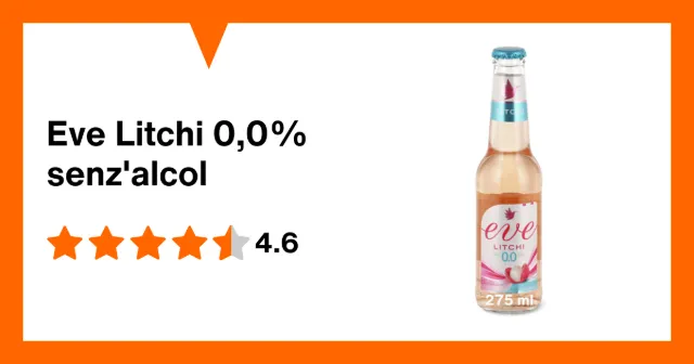 Image du produit Eve Litchi 0,0% senz'alcol