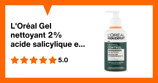 Immagine del prodotto L'Oréal Gel nettoyant 2% acide salicylique et niacinamide