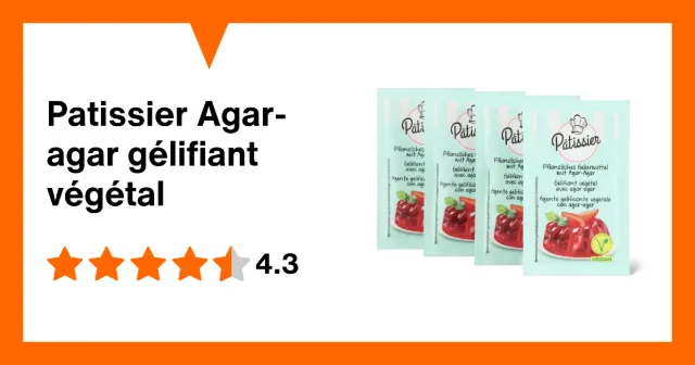 Immagine del prodotto Patissier Agar-agar gélifiant végétal