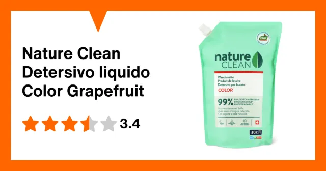 Immagine del prodotto Nature Clean Detersivo liquido Color Grapefruit