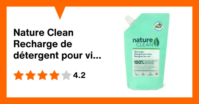 Immagine del prodotto Nature Clean Recharge de détergent pour vitres
