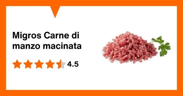 Immagine del prodotto Migros Carne di manzo macinata