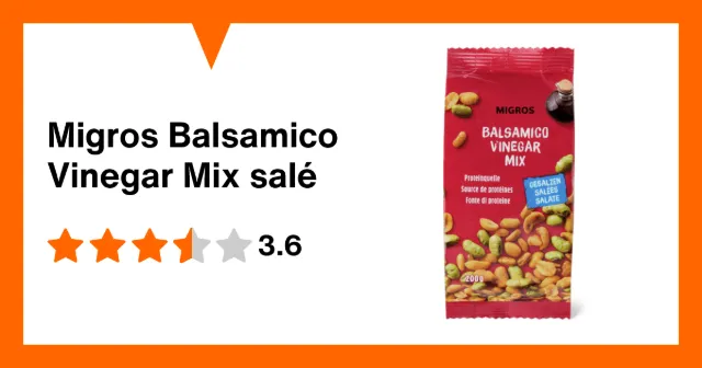 Image du produit Migros Balsamico Vinegar Mix salé