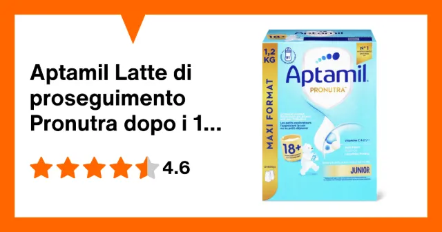 Image du produit Aptamil Latte di proseguimento Pronutra dopo i 18 mesi