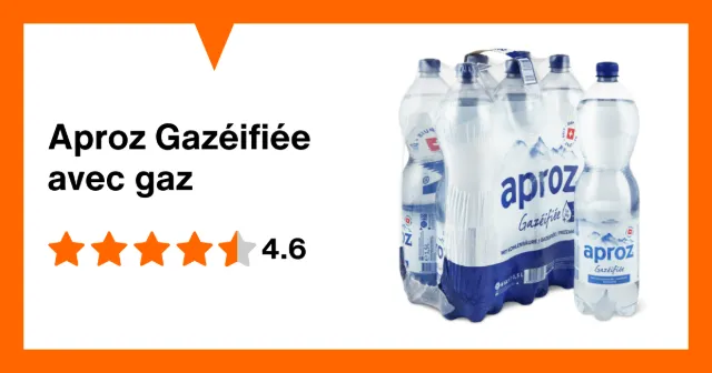 Image du produit Aproz Gazéifiée avec gaz