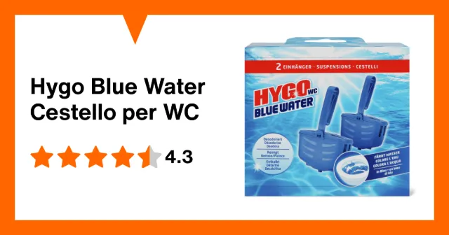 Produktbild zu Hygo Blue Water Cestello per WC