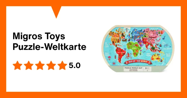 Immagine del prodotto Migros Toys Puzzle-Weltkarte