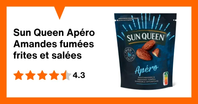 Immagine del prodotto Sun Queen Apéro Amandes fumées frites et salées