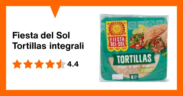 Image du produit Fiesta del Sol Tortillas integrali
