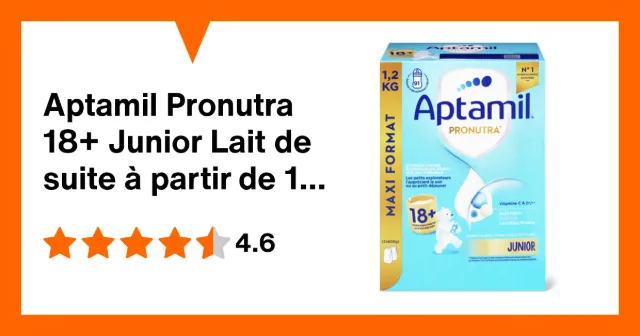 Produktbild zu Aptamil Pronutra 18+ Junior Lait de suite à partir de 18 mois