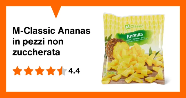 Image du produit M-Classic Ananas in pezzi non zuccherata