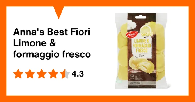 Produktbild zu Anna's Best Fiori Limone & formaggio fresco
