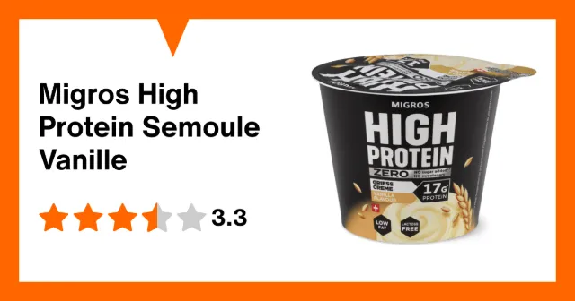 Immagine del prodotto Migros High Protein Semoule Vanille