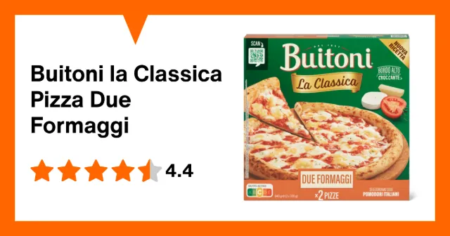 Image du produit Buitoni la Classica Pizza Due Formaggi