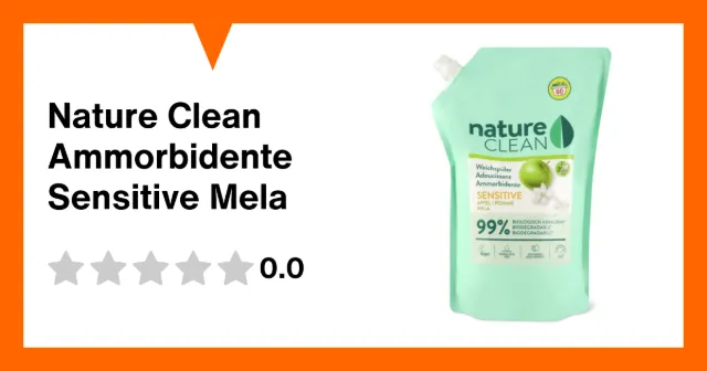 Immagine del prodotto Nature Clean Ammorbidente Sensitive Mela