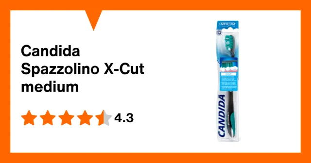 Produktbild zu Candida Spazzolino X-Cut medium